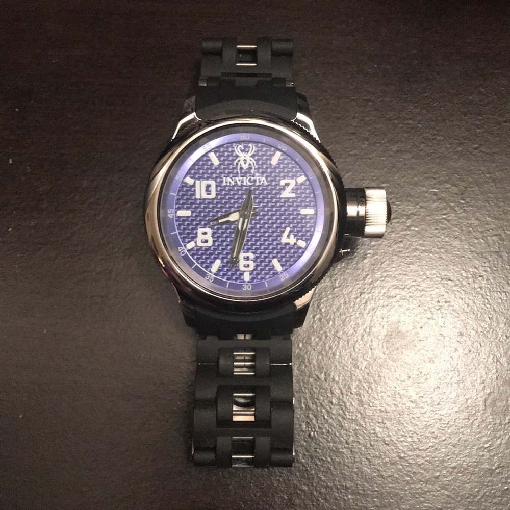 mens invicta russian diver watch
